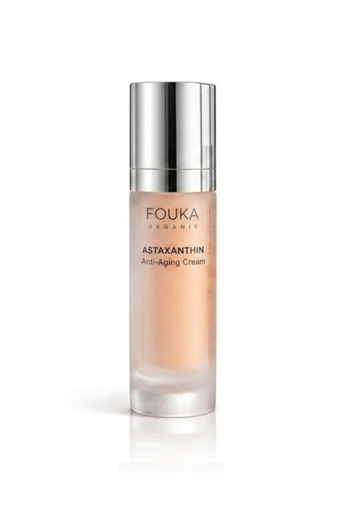 Fouka Anti-Aging Face Cream With Astaxanthin Κρέμα Αντιγήρανσης Με Ασταξανθίνη & Υαλουρονικό Προστασία από το οξειδωτικό στρες. 50ml