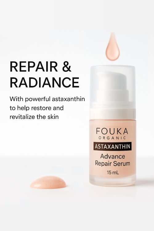 Fouka Repair Serum with Astaxanthin -Συμπυκνωμένος Ορός Προσώπου για Προστασία από το Οξειδωτικό Στρες 15ml