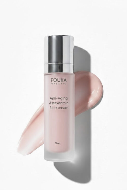 Fouka Anti-Aging Face Cream With Astaxanthin Κρέμα Αντιγήρανσης Με Ασταξανθίνη & Υαλουρονικό Προστασία από το οξειδωτικό στρες. 50ml