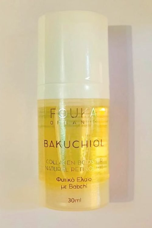 Fouka Bakuchiol Oil 30ml – 100% Φυτικό Έλαιο με 1% Bakuchiol Εναλλακτικό Της Ρετινόλης