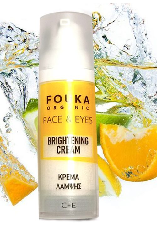 Fouka Face And Eyes Brightening C + E Cream Ascorbyl Glucoside & Vitamin E – Κρέμα Λάμψης Προσώπου Ματιών Με Βιταμίνες C+E 30ml