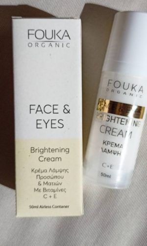 Κρέμα Λάμψης Προσώπου Ματιών Με Βιταμίνη C + E Face And Eyes Brightening With Ascorbyl Glucoside + Vitamin E 50ml