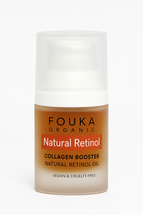 Fouka Natural Retinol Oil – 100% Φυτικό Έλαιο Εναλλακτικό Της Ρετινόλης 15ml