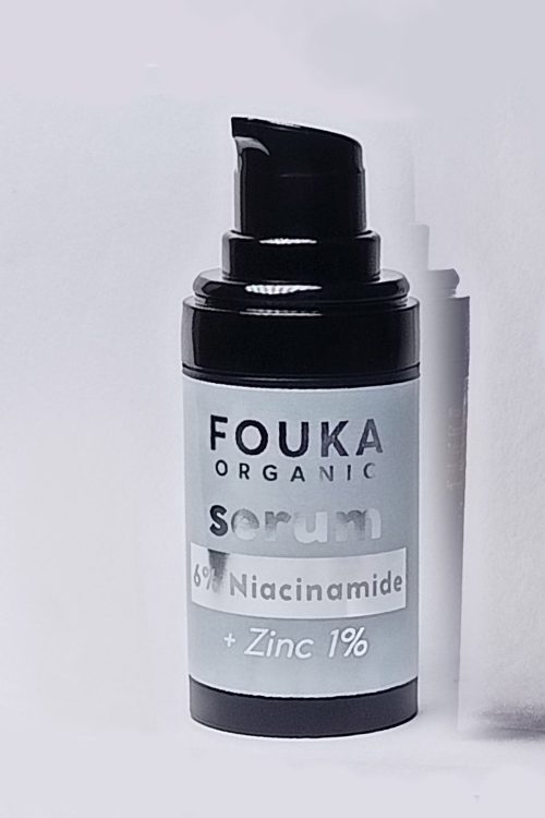 Fouka Niacinamide 6% + Zinc 1% Serum – Ορός για πρόληψη ακμής και ανοιχτών πόρων 15ml