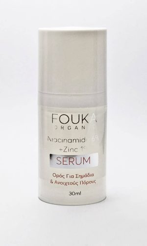 Ορός για πρόληψη ακμής και ανοιχτών πόρων Niacinamide 6% + Zinc 1% Serum 30ml
