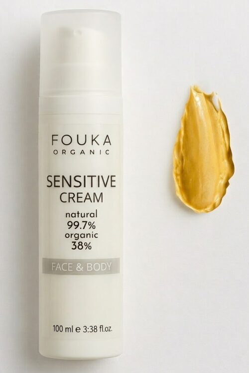 Fouka Sensitive Cream — Ενυδάτωση & καταπράυνση για ευαίσθητο δέρμα, χωρίς άρωμα