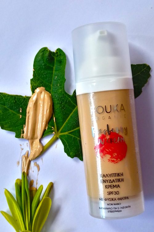 Fouka Raspberry UV Cream SPF30 Neutral 50ml – Αντηλιακή Κρέμα Προσώπου Με Προσθετική Κάλυψη & Χρώμα SPF30 Φυσικό Φίλτρο ECOCERT Non Nano