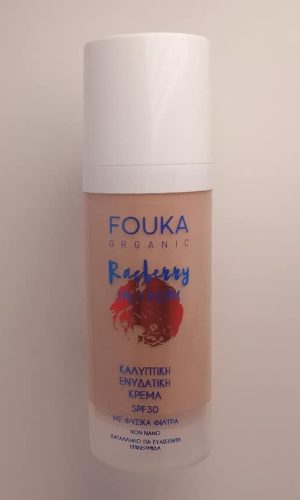 Αντηλιακή Κρέμα Προσώπου Με Προσθετική Κάλυψη & Χρώμα SPF30 Φυσικό Φίλτρο ECOCERT Non Nano – Raspberry UV Cream SPF30 Neutral 50ml