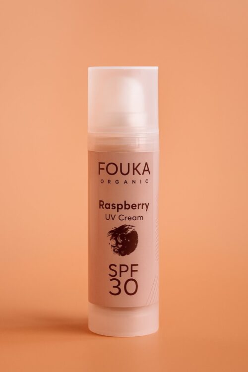 Fouka Raspberry UV Cream SPF30 Neutral- Αντηλιακή Κρέμα Προσώπου Με Προσθετική Κάλυψη & Χρώμα SPF30 Φυσικό Φίλτρο Non Nano 30ml