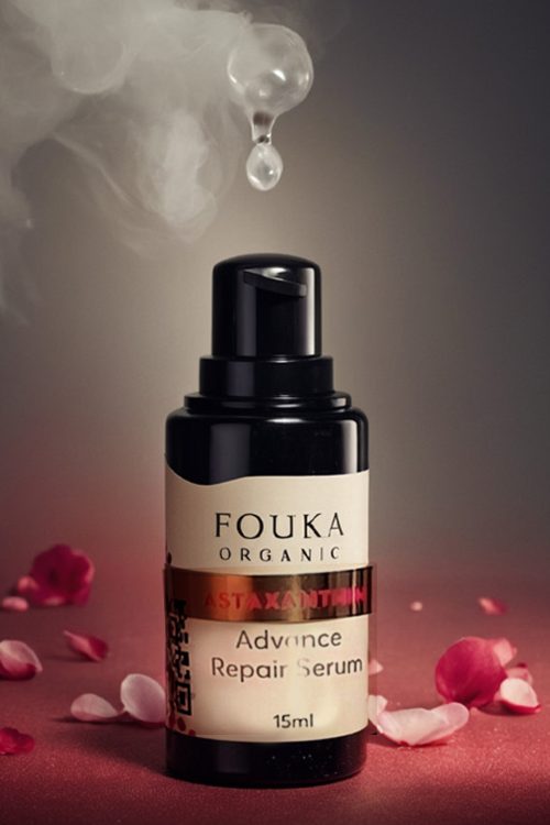 Fouka Repair Serum with Astaxanthin & Ectoin -Συμπυκνωμένος  Ορός Προσώπου για Προστασία από το Οξειδωτικό Στρες 15ml