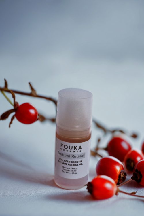 Fouka Natural Retinol Oil - 100% Φυτικό Έλαιο Εναλλακτικό Της Ρετινόλης 15ml