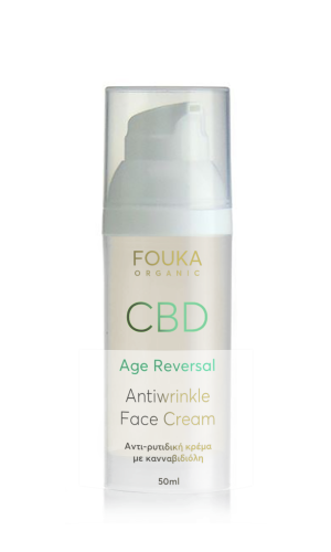fouka organic cbd antiwrinkle face cream