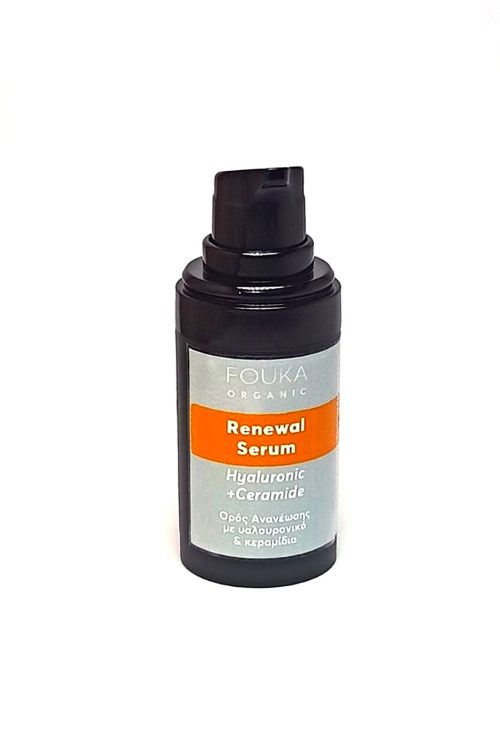 Fouka Hyaluronic+Ceramide Renewal Serum Ορός Ανανέωσης με υαλουρονικό και κεραμίδια 15ml