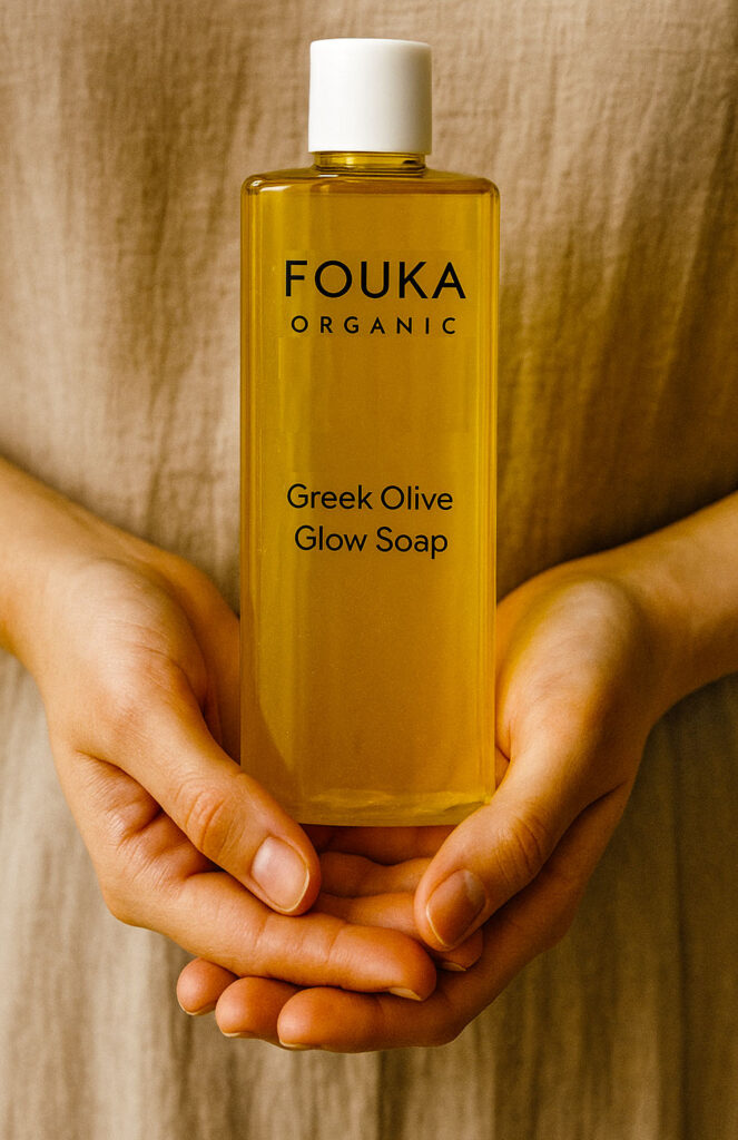 Fouka Greek Olive Wash — Υγρό σαπούνι με ελληνικό ελαιόλαδο για δέρμα & μαλλιά