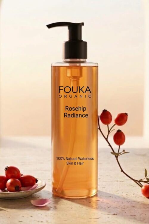 Fouka 100% Natural Waterless Rosehip Soap – 100% Φυτικό Σαπούνι με Βιολογικό Πιστοποιημένο Εκχύλισμα CO2 Rosehip Για Δέρμα & Μαλλιά 250ml