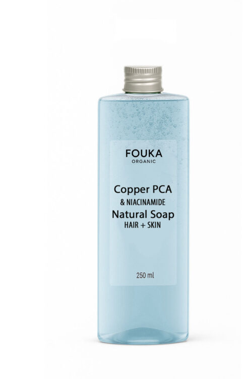 Fouka Copper PCA & Niacinamide Natural Soap 250ml Σαπούνι κατά της λιπαρότητας