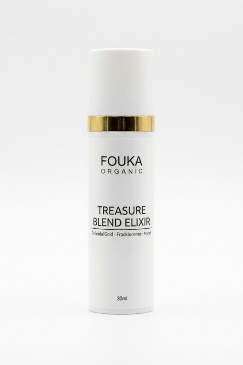 Fouka Treasure Blend Elixir Ορός Άμεσης Λείανσης και Αναζωογόνησης  με Χρυσό, Λιβάνι & Μύρο. 30ml
