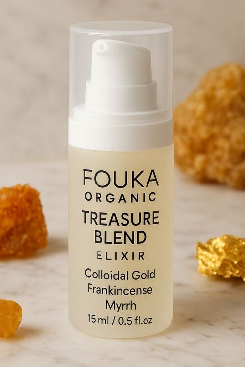 Fouka Treasure Blend Elixir 15ml Ορός Άμεσης Λείανσης και Αναζωογόνησης με Χρυσό, Λιβάνι & Μύρο