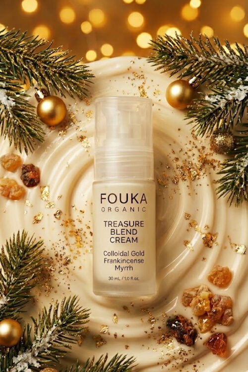 Fouka Treasure Blend Cream 30ml  Κρέμα Αναζωογόνησης και Άμεσης Λείανσης με Χρυσό, Λιβάνι & Μύρο