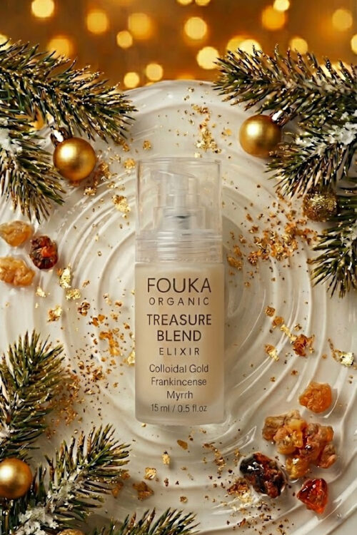 Fouka Treasure Blend Elixir 15ml Ορός Άμεσης Λείανσης και Αναζωογόνησης  με Χρυσό, Λιβάνι & Μύρο