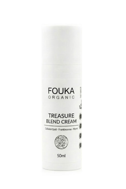 Fouka Treasure Blend Cream Κρέμα Αναζωογόνησης και Άμεσης Λείανσης με Χρυσό, Λιβάνι & Μύρο 50ml