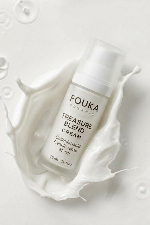 Fouka Treasure Blend Cream 30ml  Κρέμα Αναζωογόνησης και Άμεσης Λείανσης με Χρυσό, Λιβάνι & Μύρο