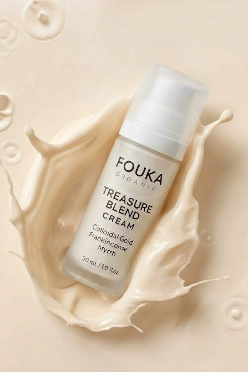 Fouka Treasure Blend Cream 30ml  Κρέμα Αναζωογόνησης και Άμεσης Λείανσης με Χρυσό, Λιβάνι & Μύρο