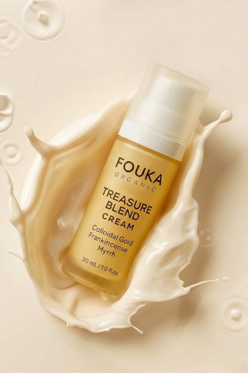 Fouka Treasure Blend Cream 30ml  Κρέμα Αναζωογόνησης και Άμεσης Λείανσης με Χρυσό, Λιβάνι & Μύρο