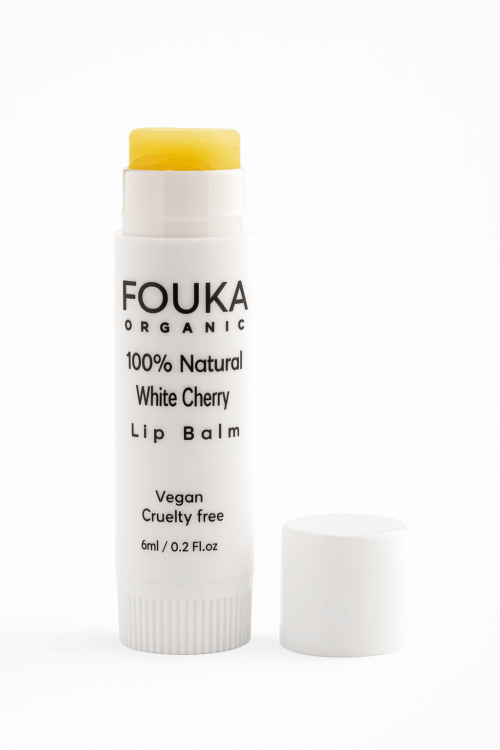 Fouka 100% Natural White Cherry Lip Balm 6ml
