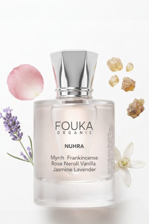 Fouka NUHRA Φυσικό Άρωμα με absolute τριαντάφυλλο-νερολί  50ml