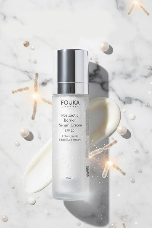 Fouka Postbiotic Barrier Serum Cream SPF20 non nano with Ectoin, Inulin, Bacillus Ferment 50ml
