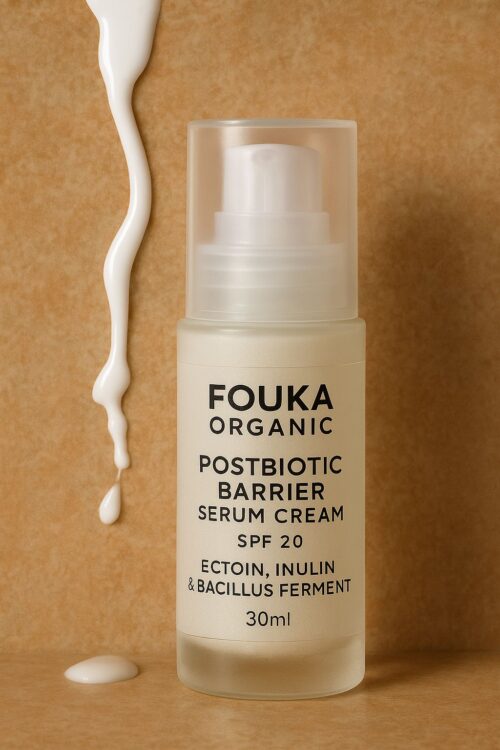 Fouka Postbiotic Barrier Serum Cream SPF20 non nano with Ectoin, Inulin, Bacillus Ferment 30ml