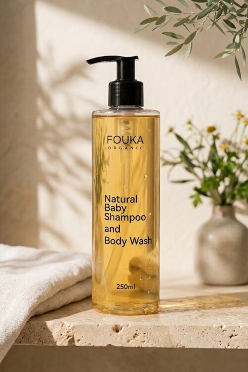 Fouka Baby Wash & Shampoo — Βρεφικό αφρόλουτρο & σαμπουάν χωρίς άρωμα και χρώμα
